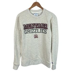 B21 Men’s Champion Montana Grizzlies Soft Fleece Pullover Sweatshirt S
